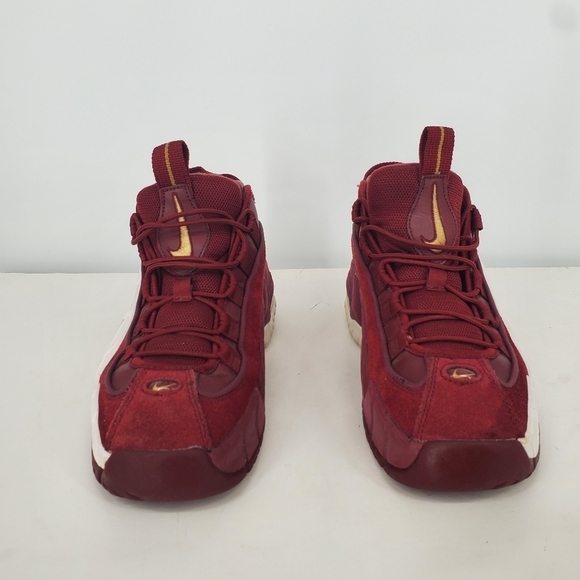 Nike Air Max Penny 1 House Party Sneakers 6 Youth 7.5 Women Shoes Team Red White - Picture 2 of 15